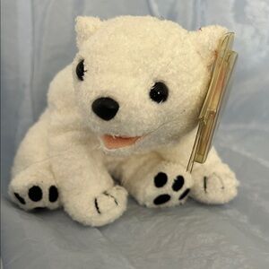 Ty Original Beanie Baby “Aurora” White Polar Bear